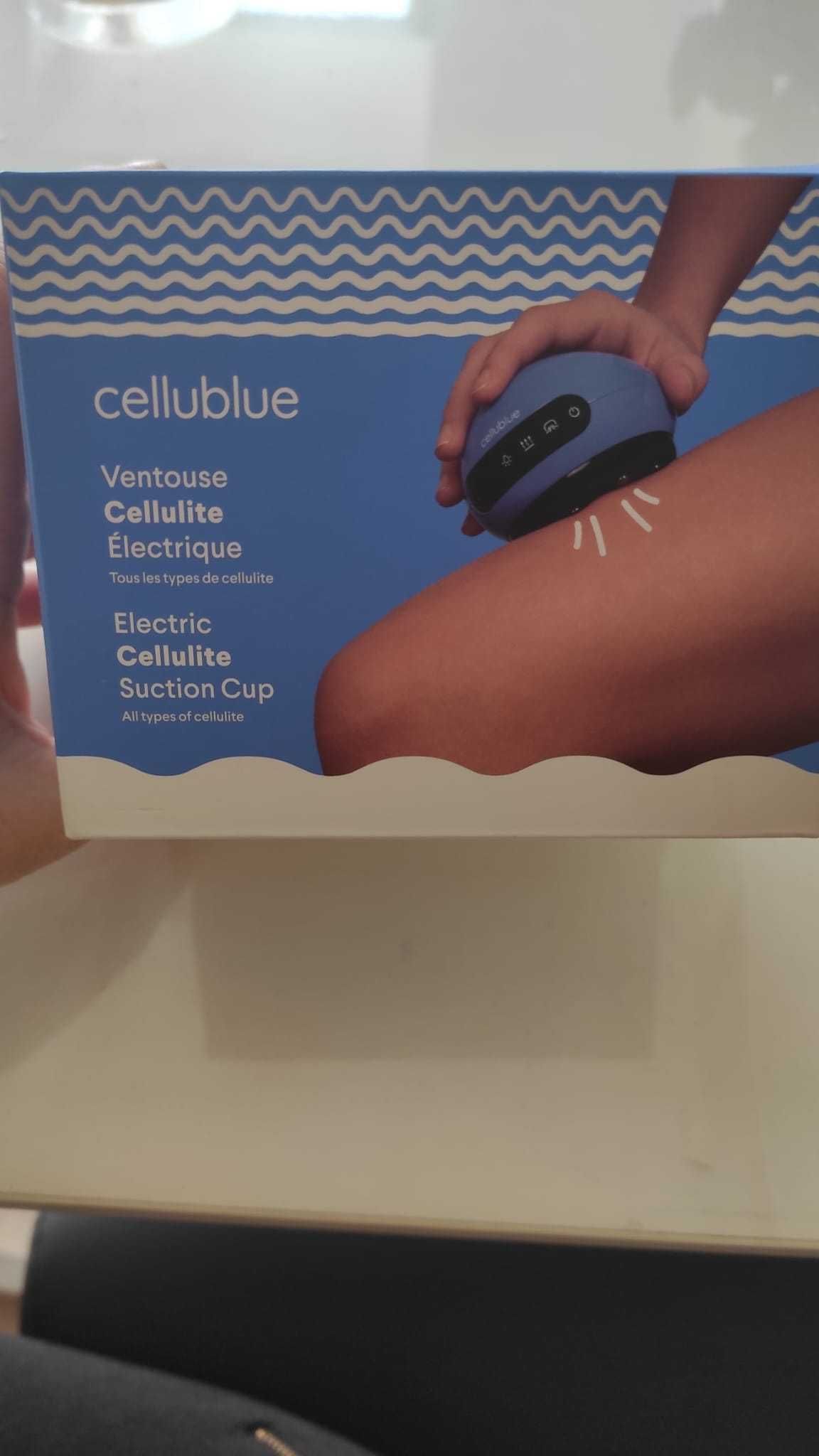 Elektryczna bańka antycellulitowa CELLUBLUE - MASAŻER ANTYCELLULITOWY