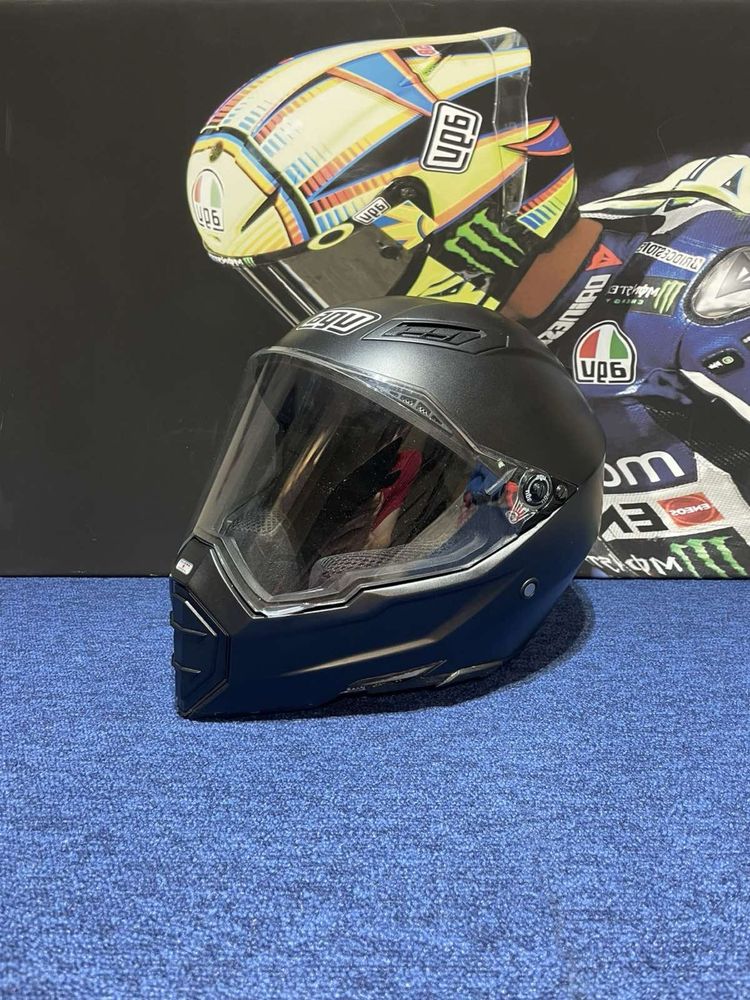 Мотошолом шлем agv AX-8 Naked (arai shoei hjc shark nolan xlite ruroc)