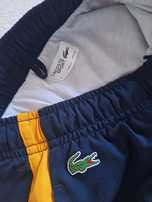 Zestaw ubrań Lacoste Ralph Lauren 116 spodnie koszula polówka