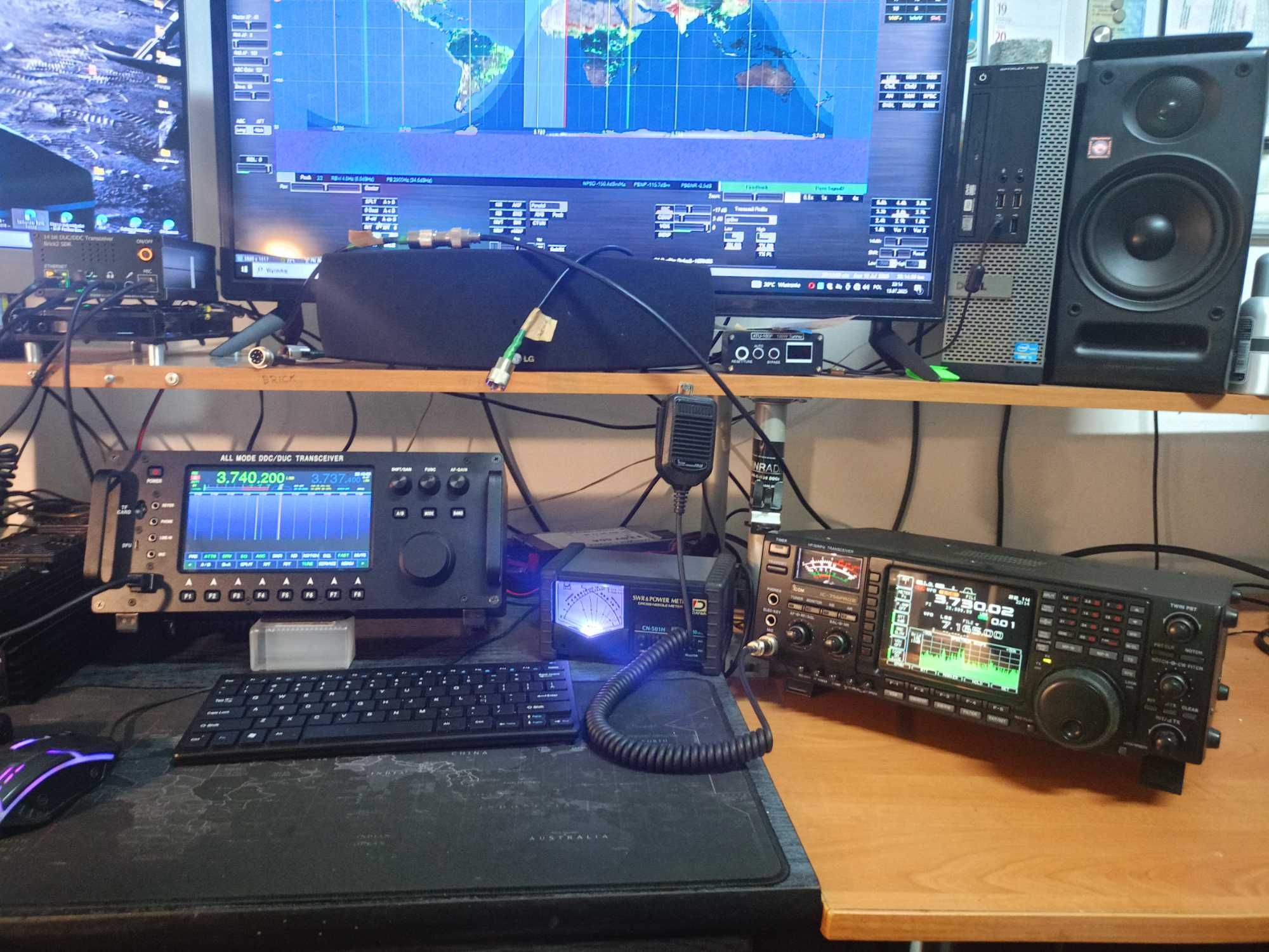 Transceiver KF ICOM 756PRO3, stan idealny, okazja, sprzedam