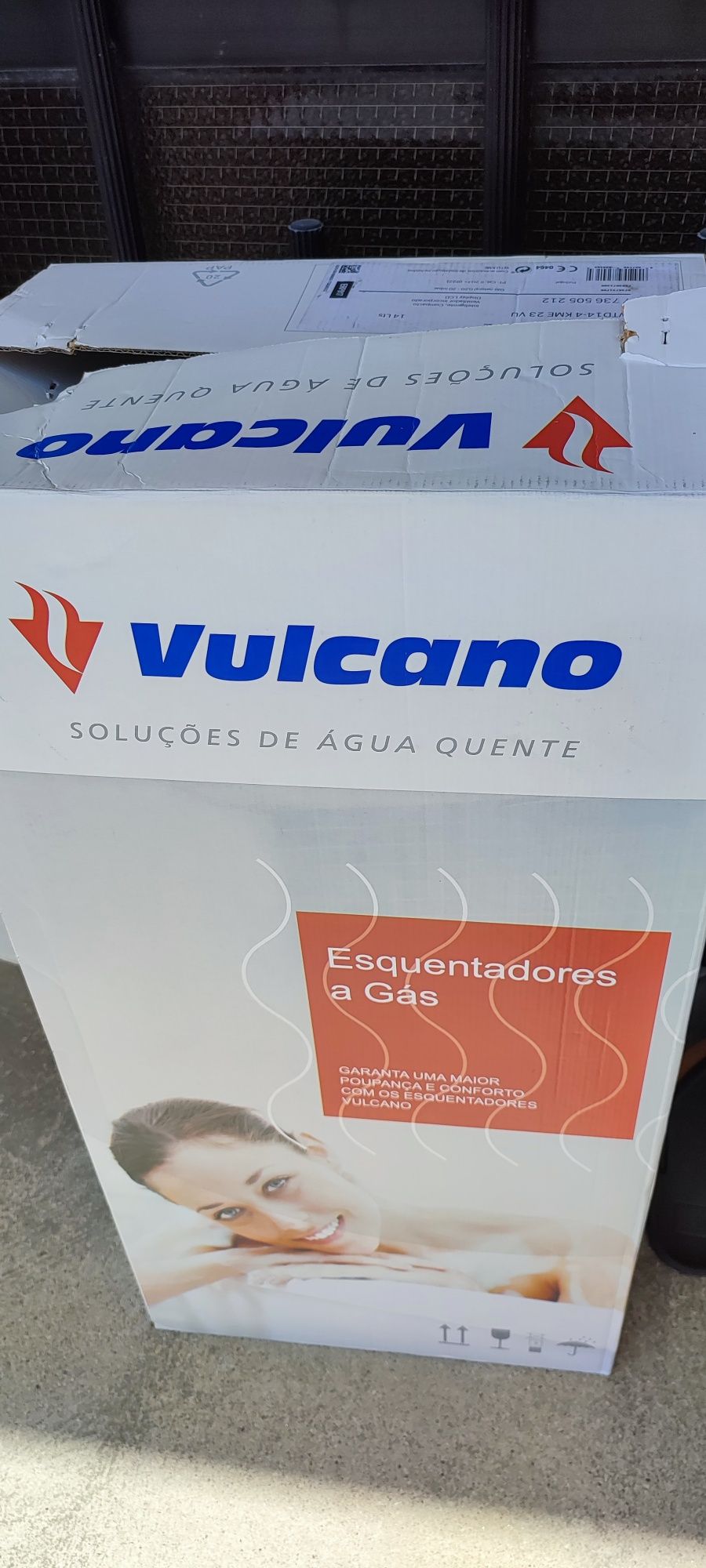 Esquentador a gás como novo