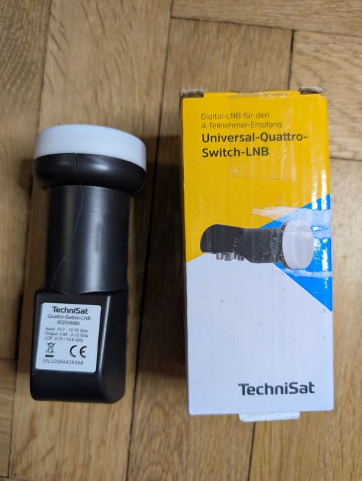 Konwerter satelitarny TechniSat Universal Quattro-Switch LNB