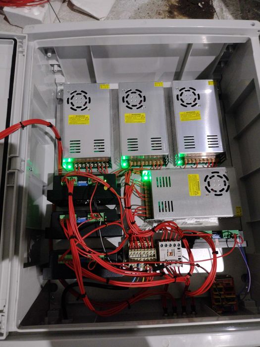 Szafa sterownicza - Sterowanie CNC - Ploter CNC