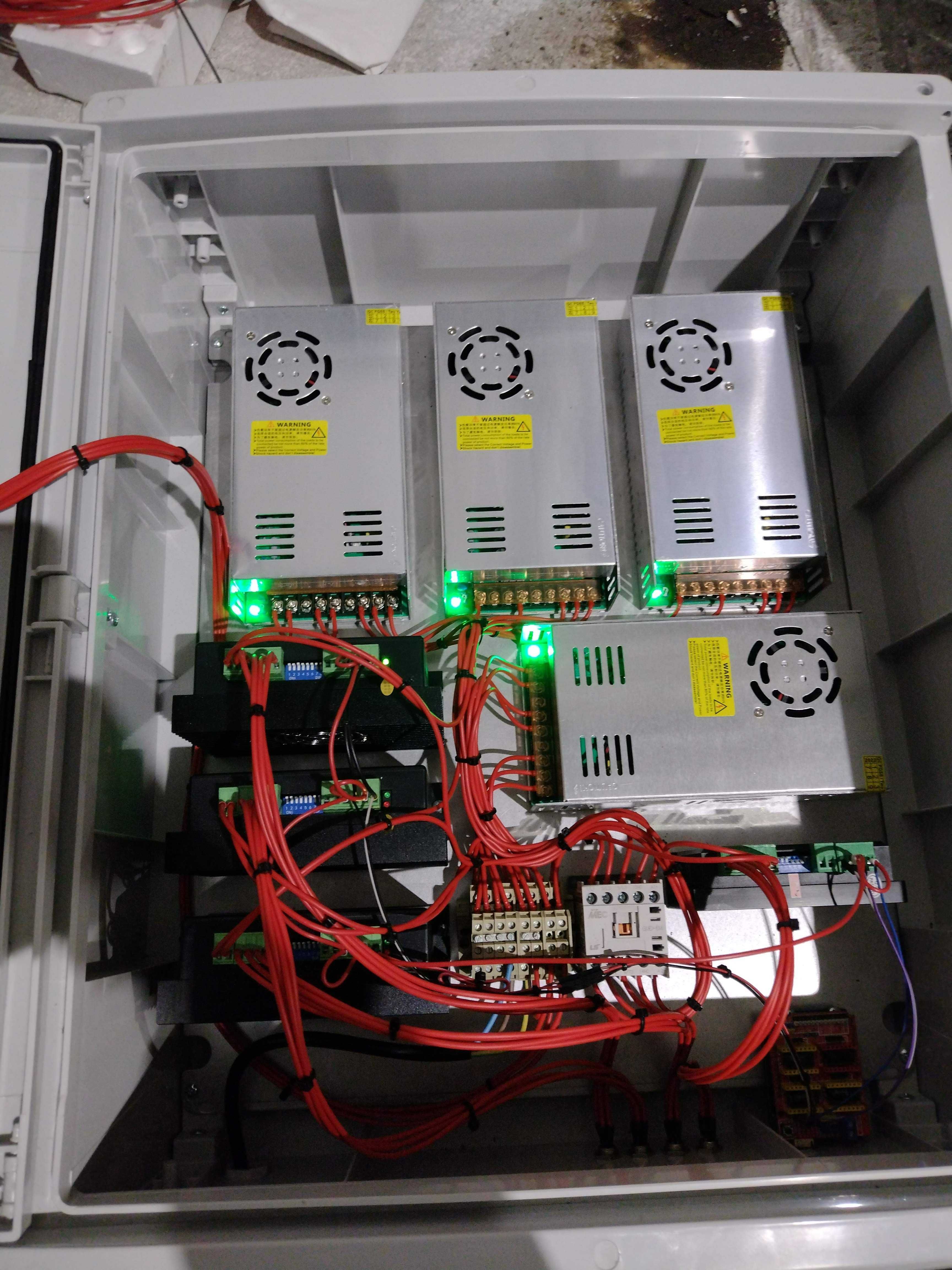 Szafa sterownicza - Sterowanie CNC -  Ploter CNC