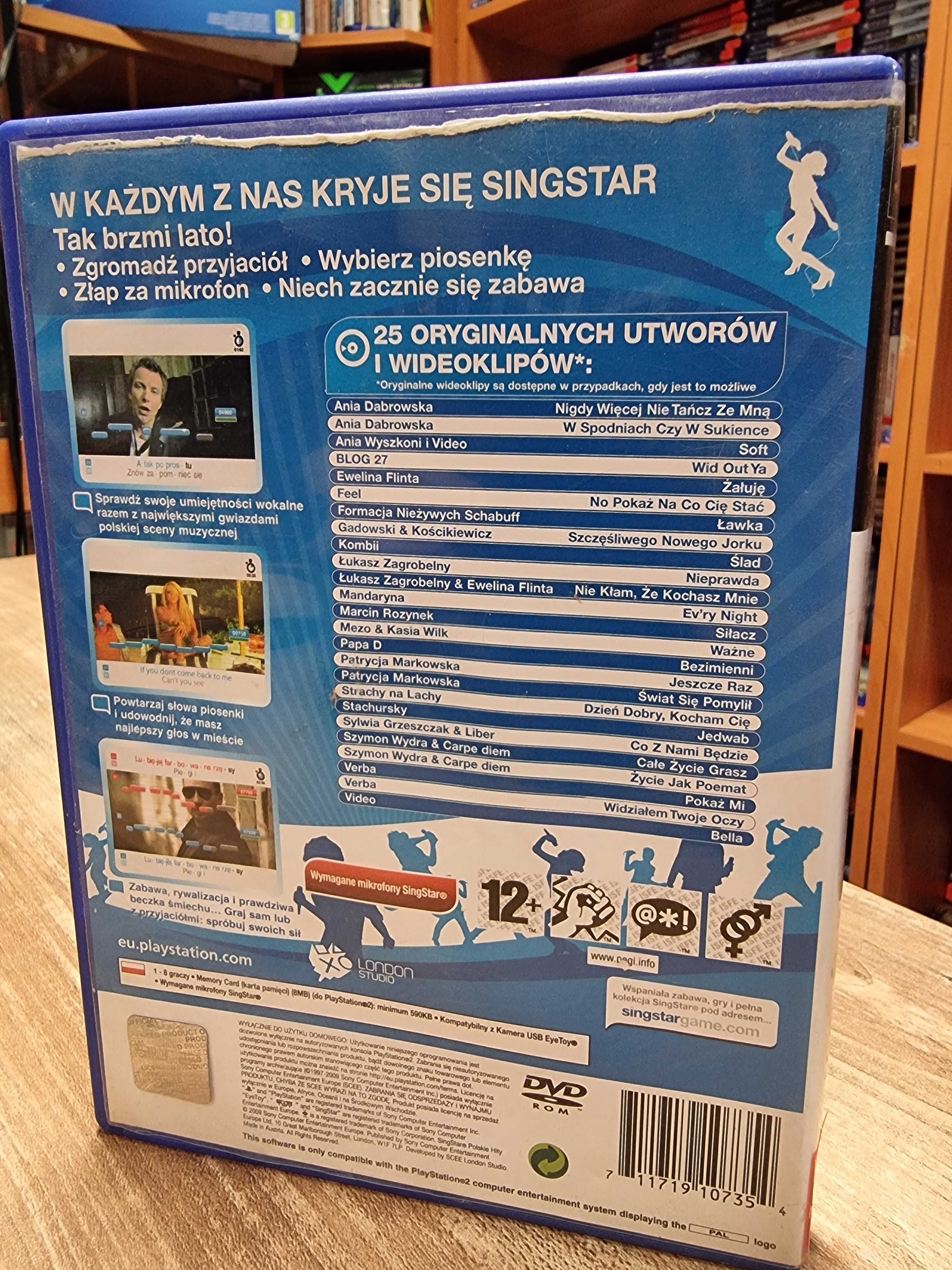 SingStar Polskie Hity PS2, Sklep Wysyłka Wymiana