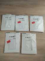 5 Par Carre Design lycra białe rajstopy