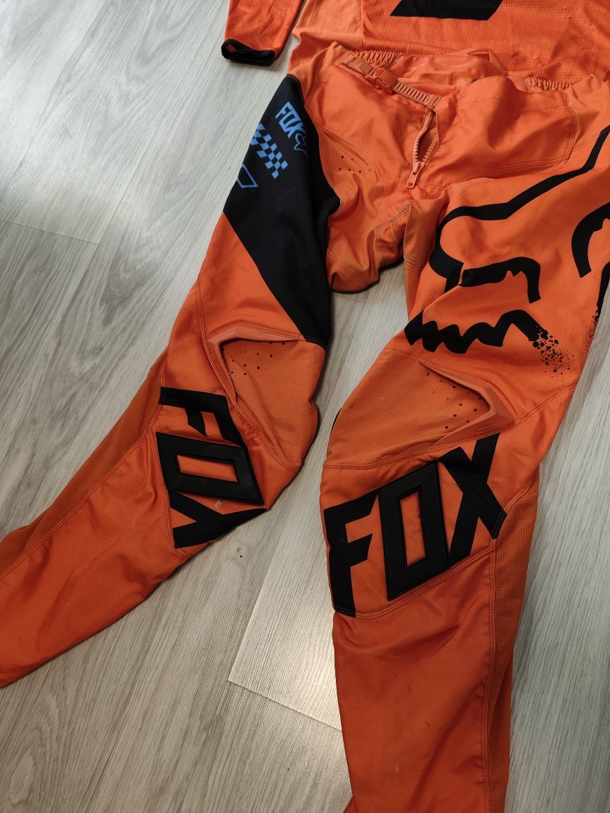 Strój Komplet Cross Enduro FOX RACING 180 Mastar Orange M/32