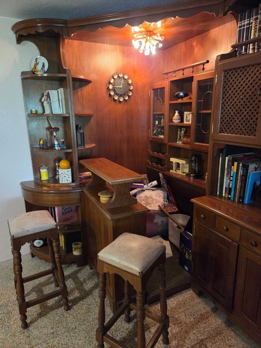 Móvel Bar Vintage Carvalho