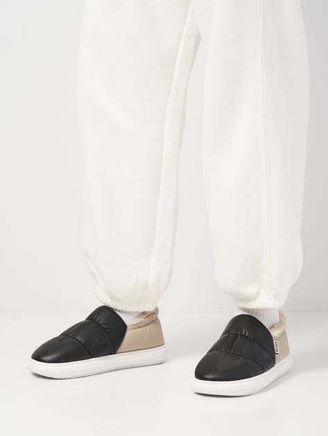 Тапки Крокси теплі, домашні капці утеплені з закритим носком Luck Line