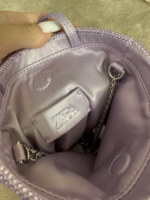 Нова сумка ZARA зі стразами