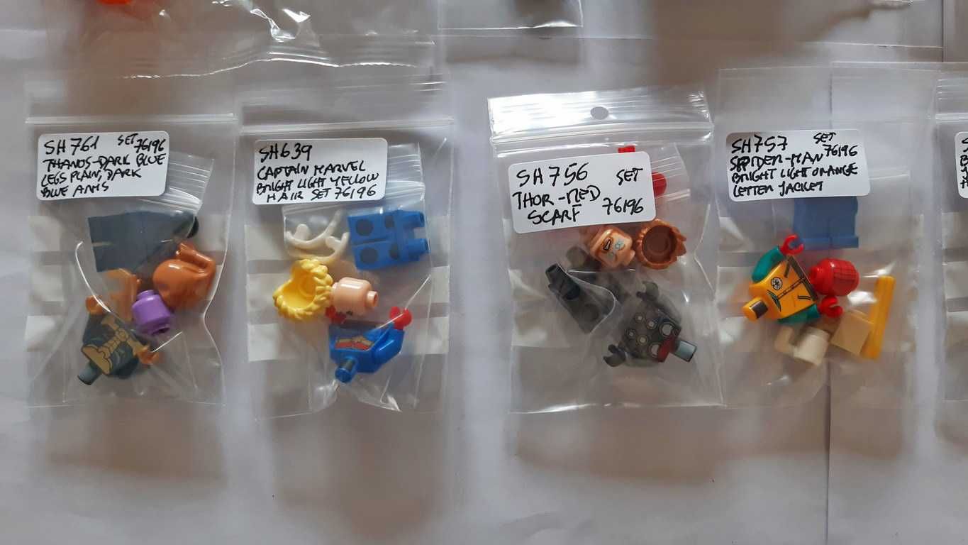 Lego Marvel 76196 Advent Calendar 2021 The Avengers em peças novas