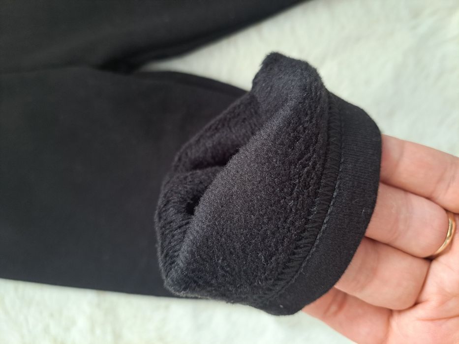 Spodnie ocieplane zimowe legginsy Nowe cieplutkie