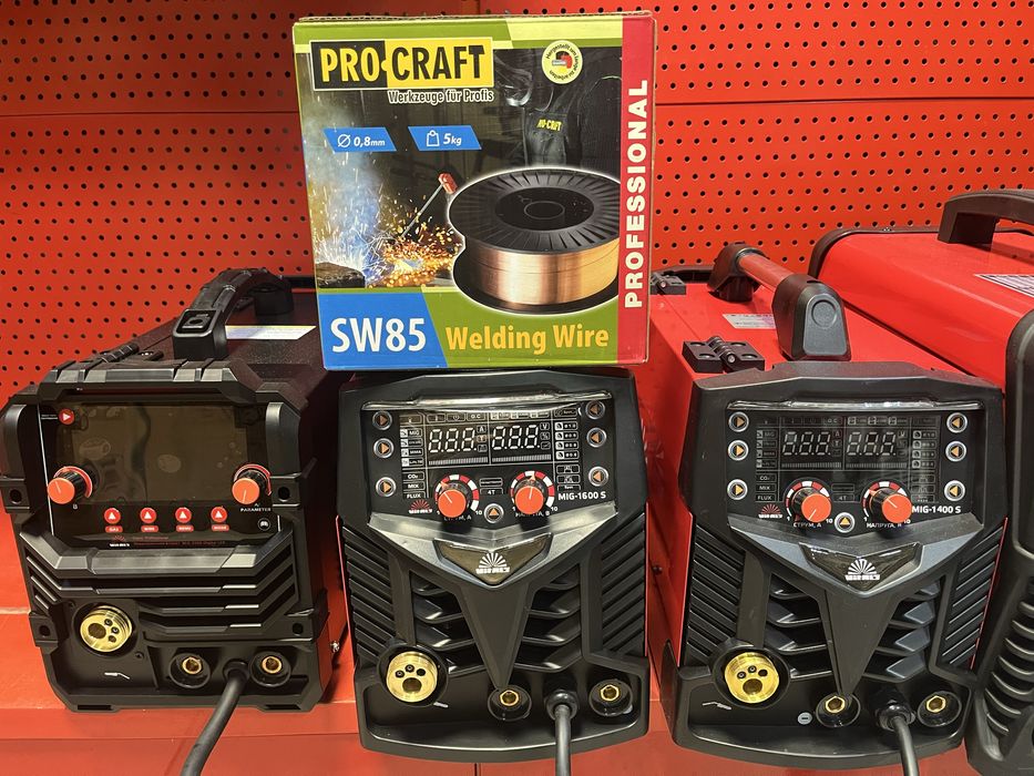 Напівавтомат Vitals Master MIG 1400S (ММА, МIG-MAG, SYN MIG, TIG Lift)