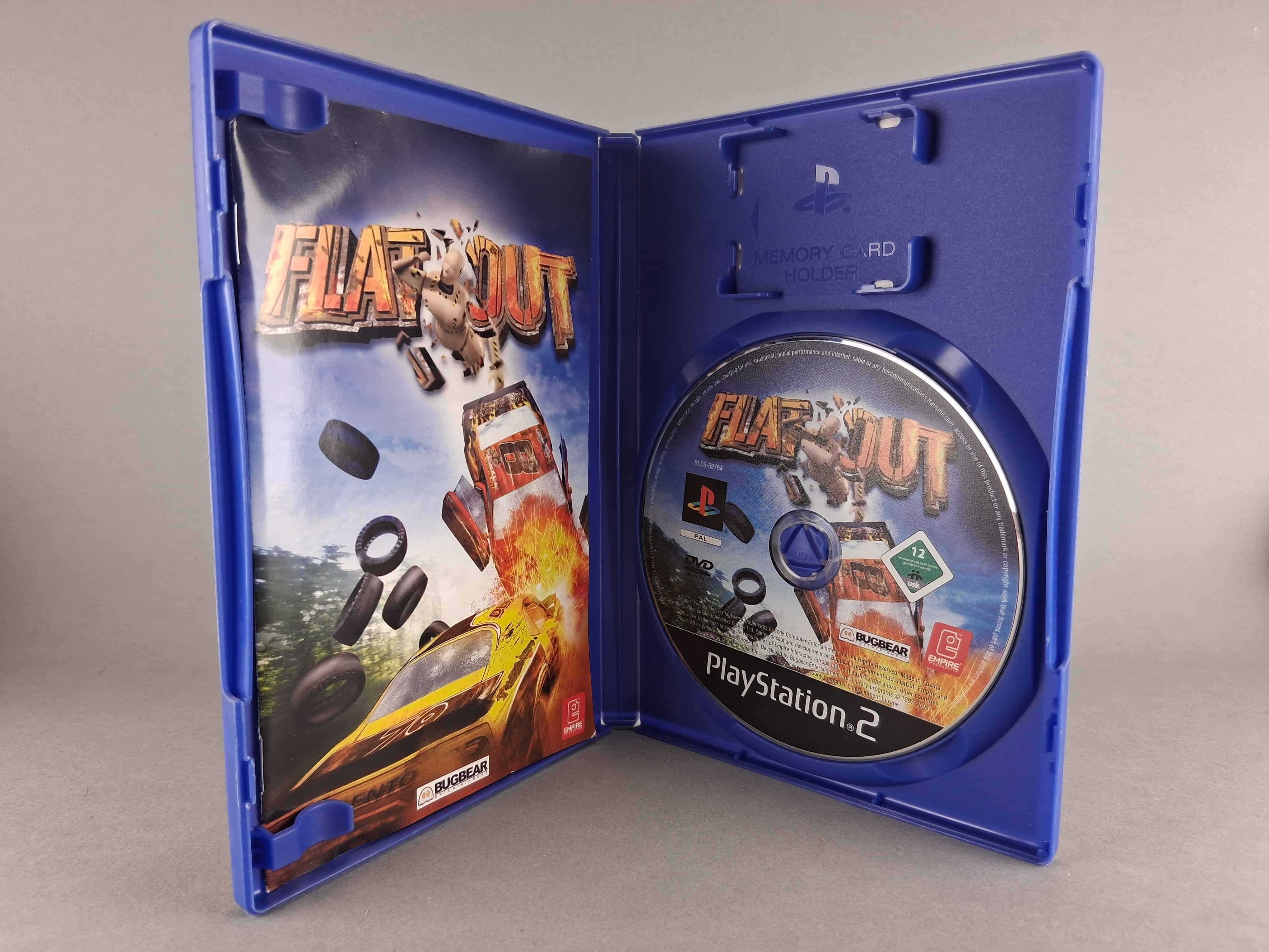 N029 Gra PS2 FlatOut PlayStation 2 Kompletna