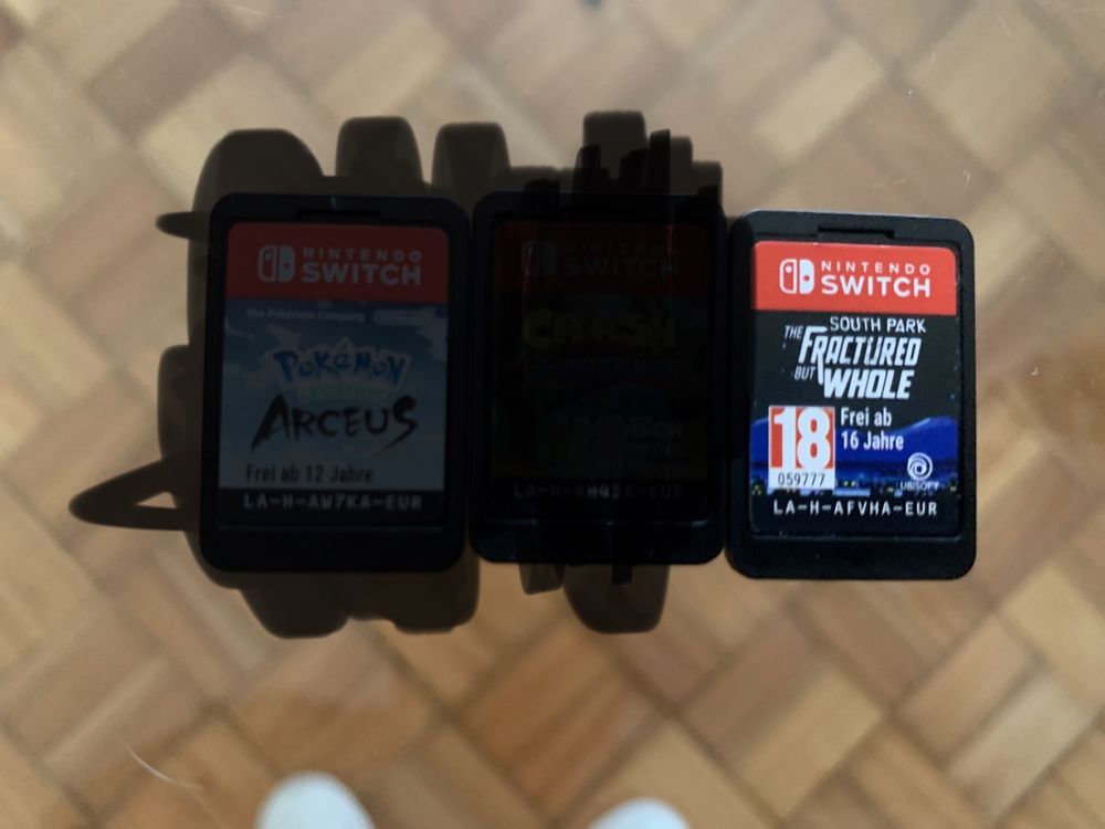 Vendo jogos da Nintendo Switch preço do jogos contactar
