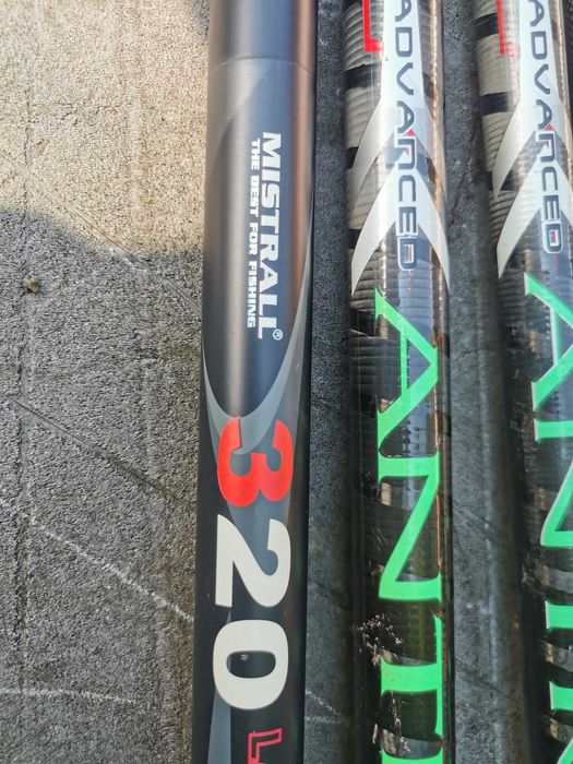 Wędka tyczka bat 5 sztuk Jaxon Antris Mistral Lamberta ARCUS POLE 700