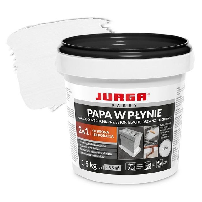 JURGA Papa w płynie 1,5kg biała
