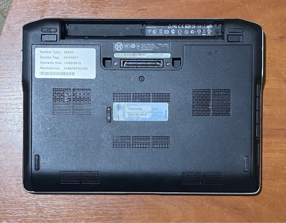 Ноутбук Dell Latitude E6220 12.5"/4GB RAM/128GB SSD/i5-2520!  N1974