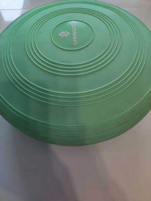 Poduszka sensoryczna pro dysk do ćwiczeń zielona 34 cm, do 210 kg