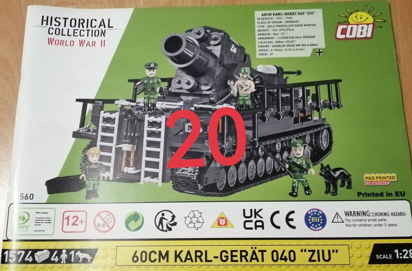 Klocki Cobi instrukcje od zestawów