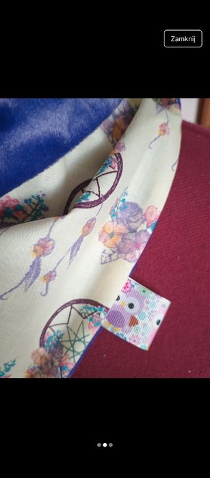 Chusteczka pod szyję szalik w łapacze snów