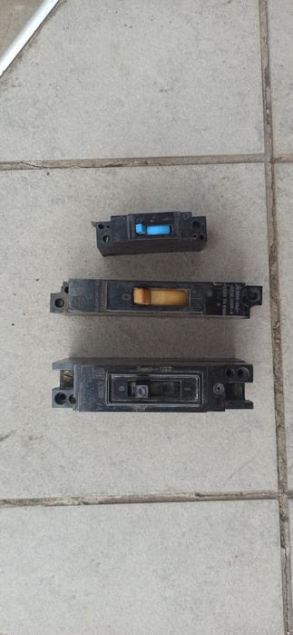 Автоматические выключатели 15А, 16А, 20А, СССР