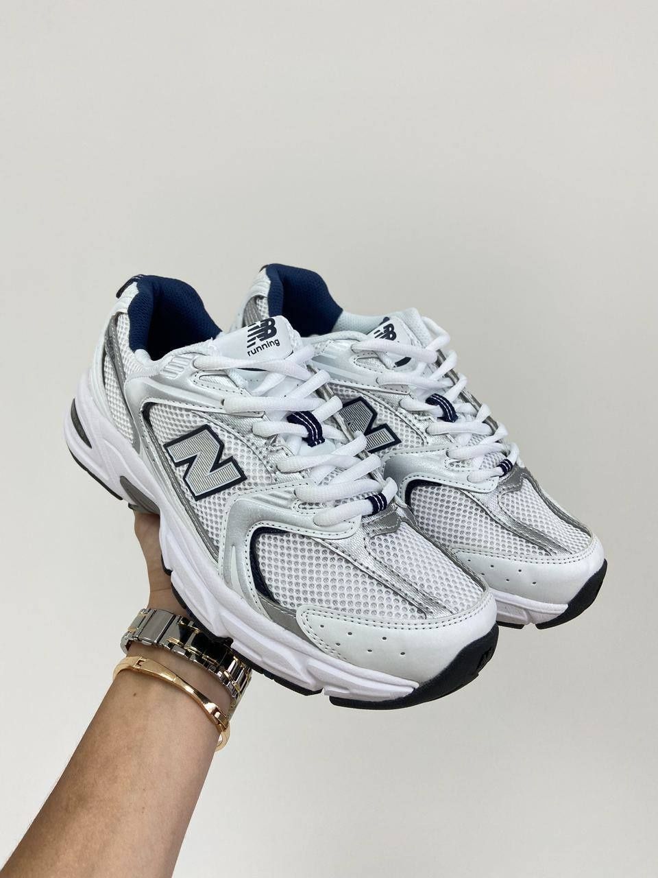 Кросівки new balance 530 white silver