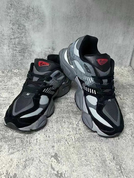 Buty damskie Trampk adidas New_Balance_9060_Black Castlerock Grey r.43