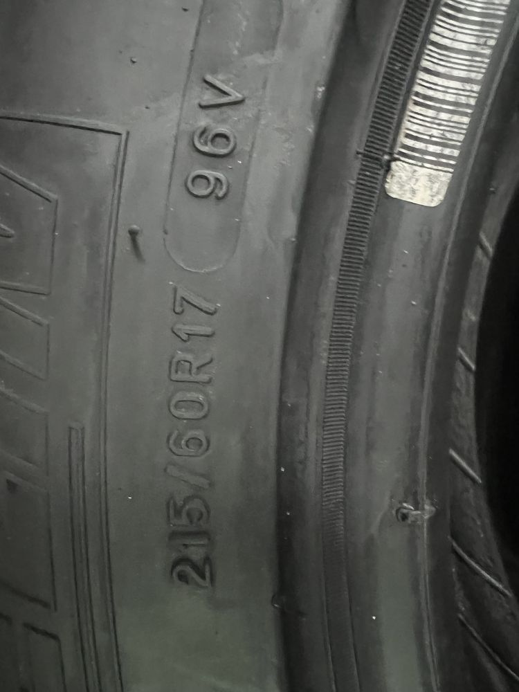 215/60/17 R17 Michelin Primacy 3 4шт новые