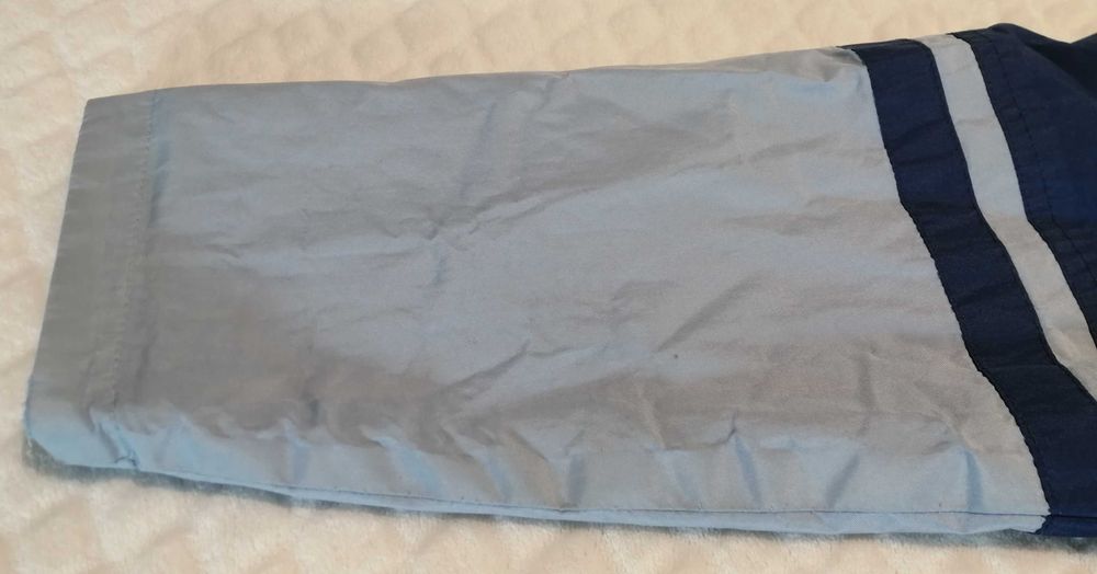 Kurtka przejściowa, jesienna, długi rękaw, niebieska, 104 (Odzież)