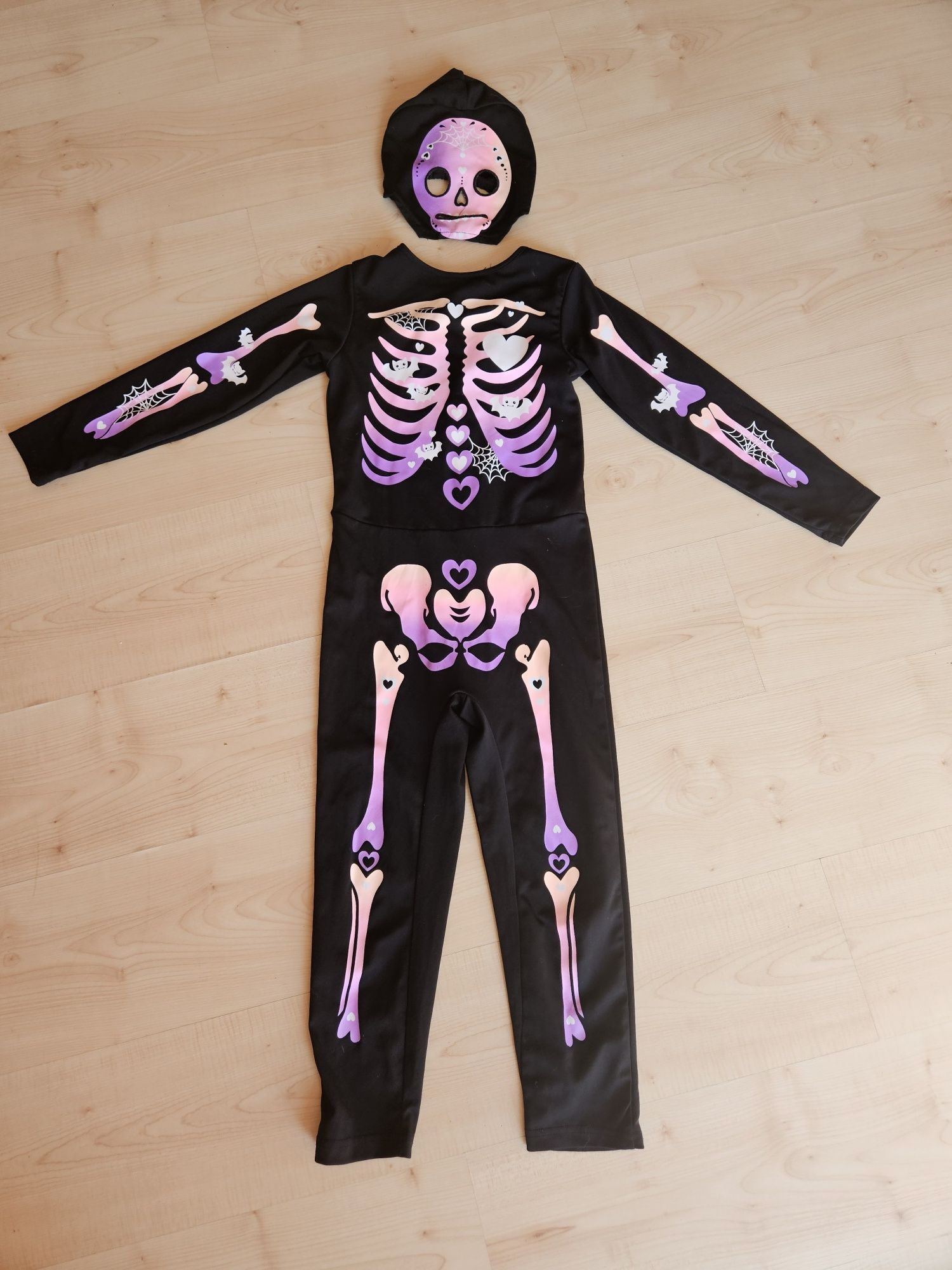 Strój kostium przebranie szkielet kościotrup halloween