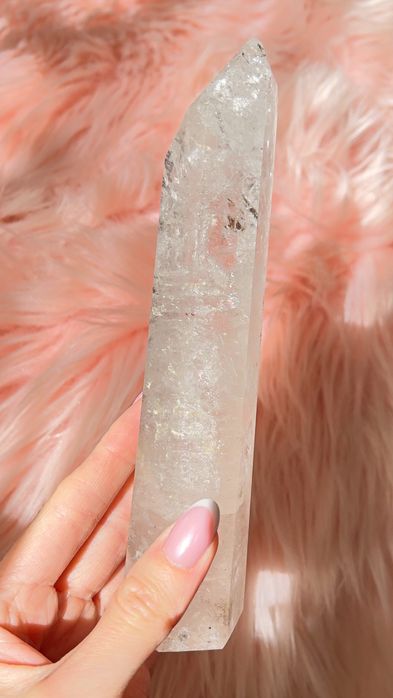 Kryształ Górski 17 cm • Moc Intencji • Spokój Umysłu