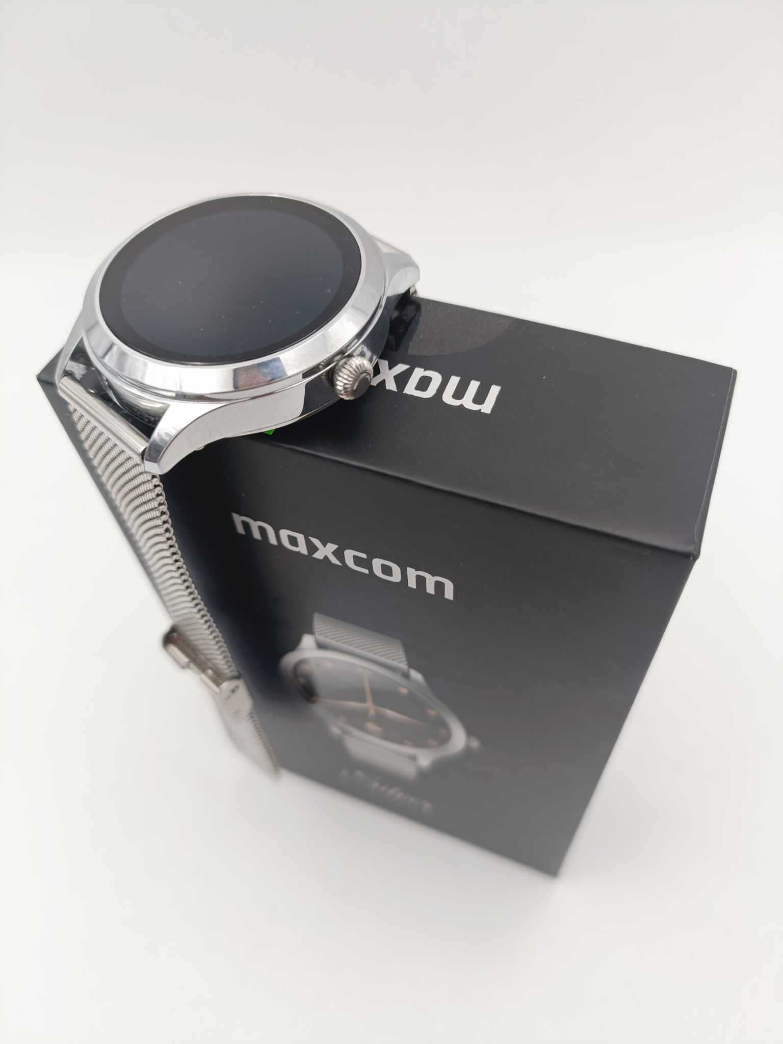 Smartwatch MaxCom fit FW42 SILVER Kroki Sen Sprot Kalorie