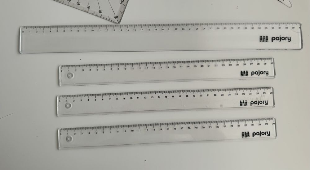 Réguas/ Esquadro/ Esquadro Geométrico
