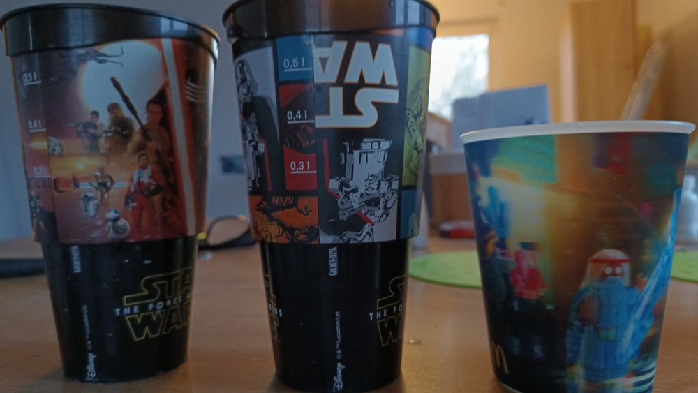 Kubki Star Wars plastikowe 3 szt