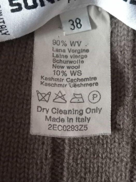 SONIA RYKIEL Кадгиган, кофта подовжена, вовна - кашемір