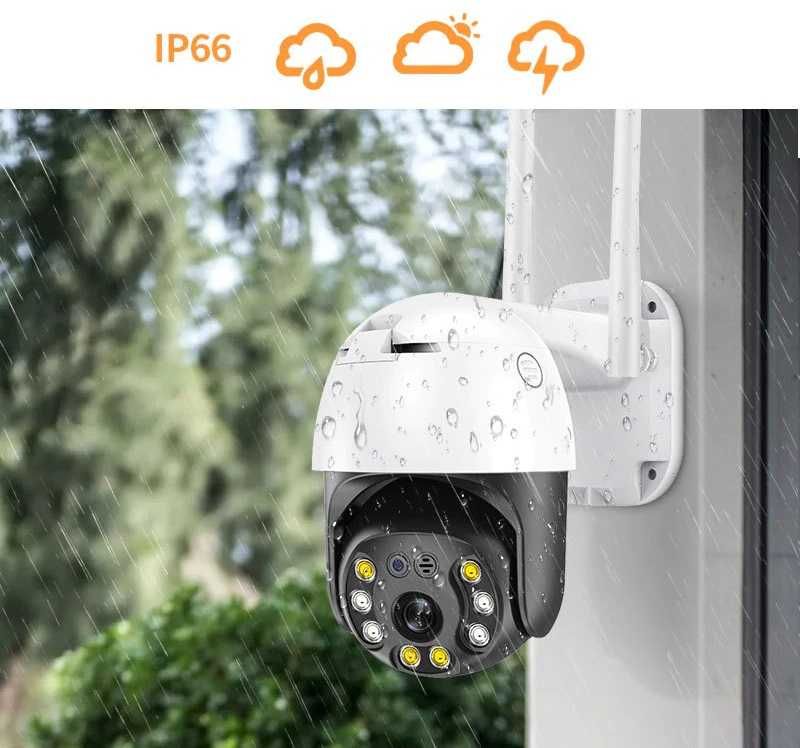 KAMERA obrotowa 5MP MONITORING ALARM WIFI podgląd na telefonie HD NOC
