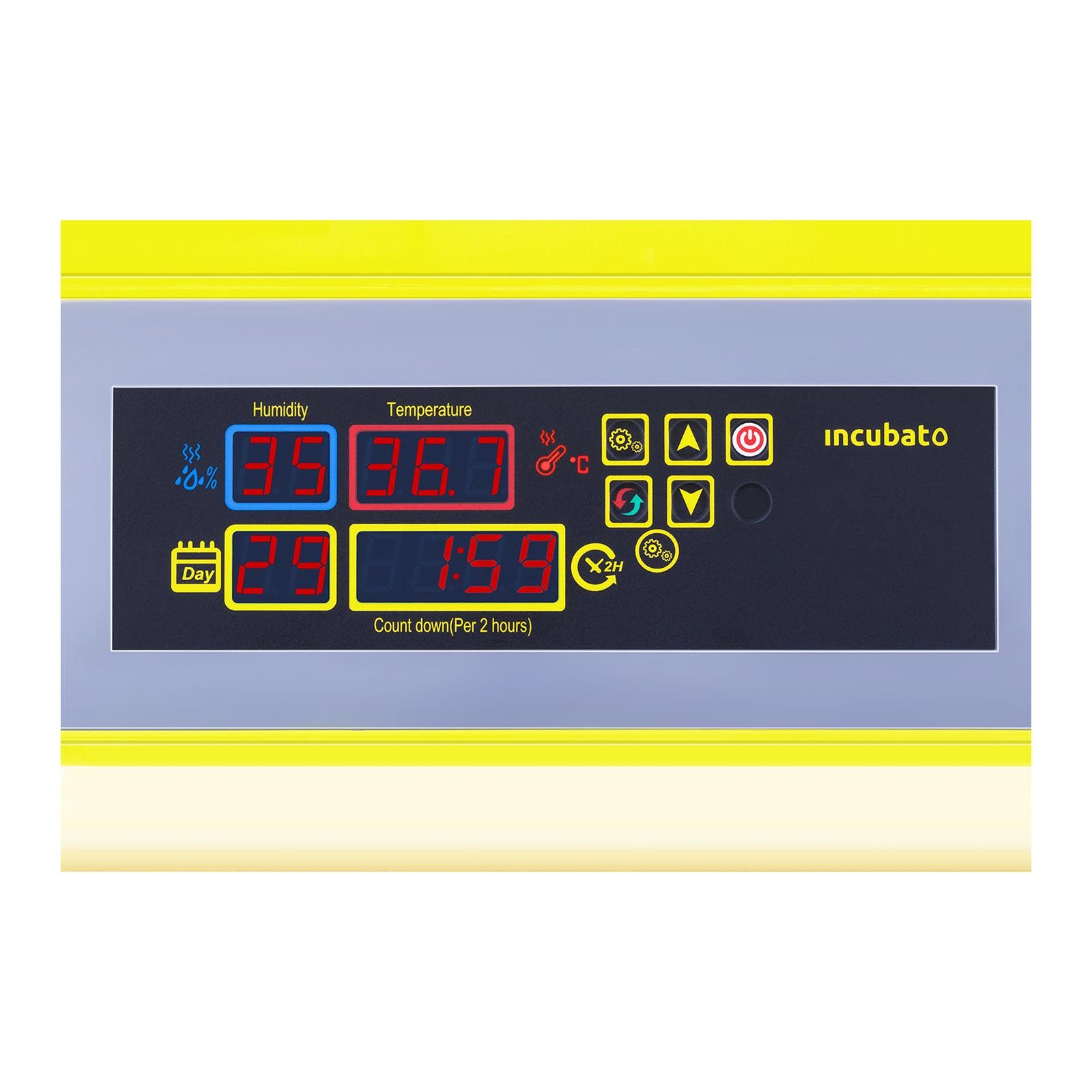 inkubator wylęgarka klujnik do wylęgu 48 jaj + owoskop 100w