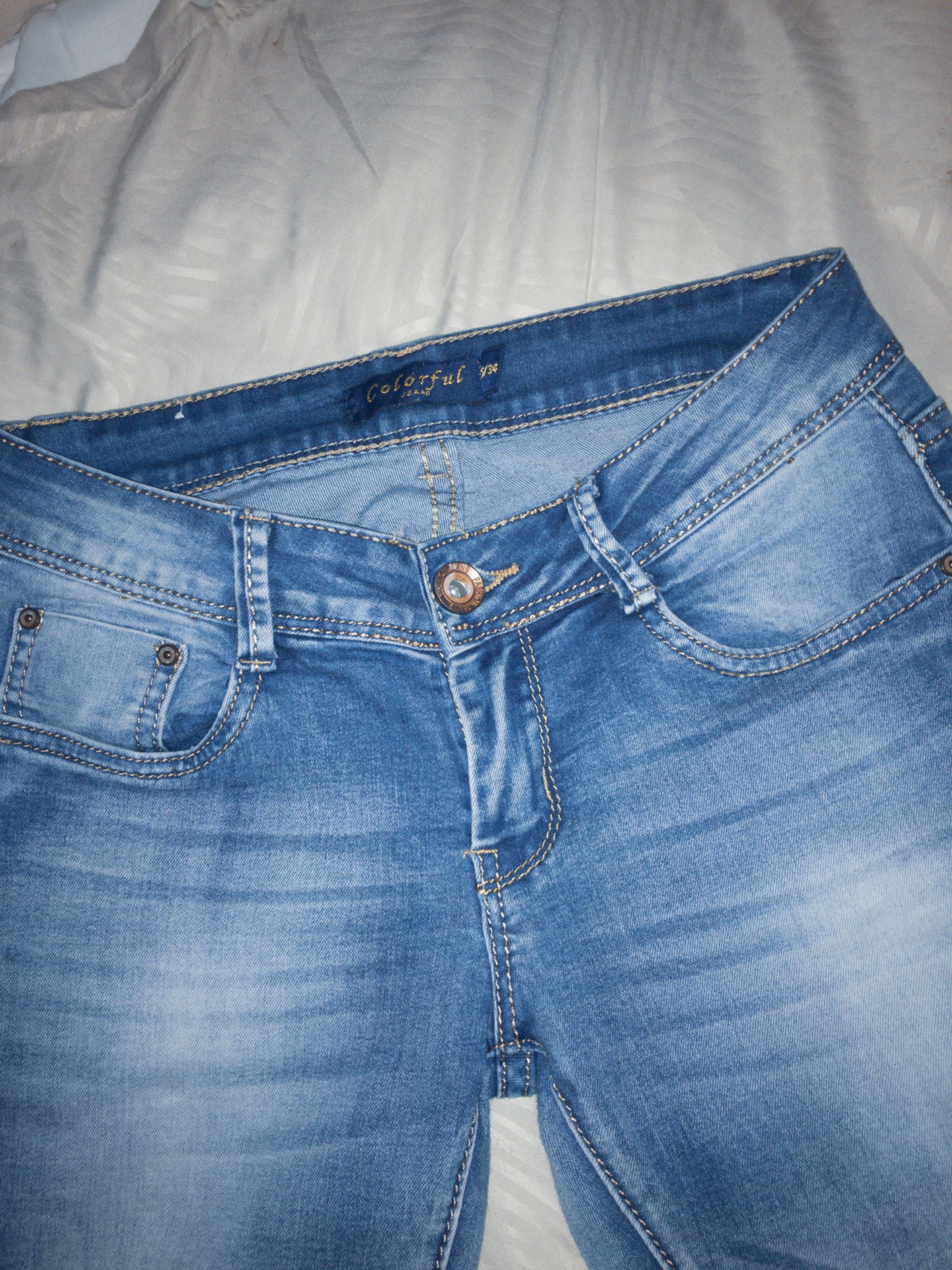 Spodnie jeansy 34