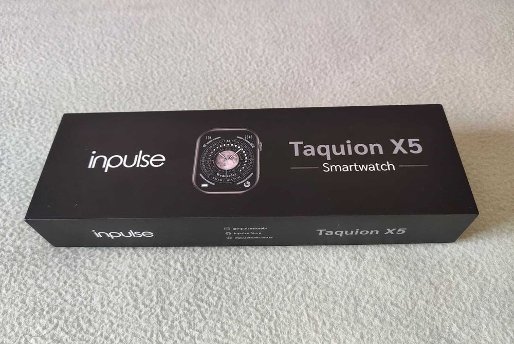 SmartWatch Inpulse Tela 1,95 Taquion X5