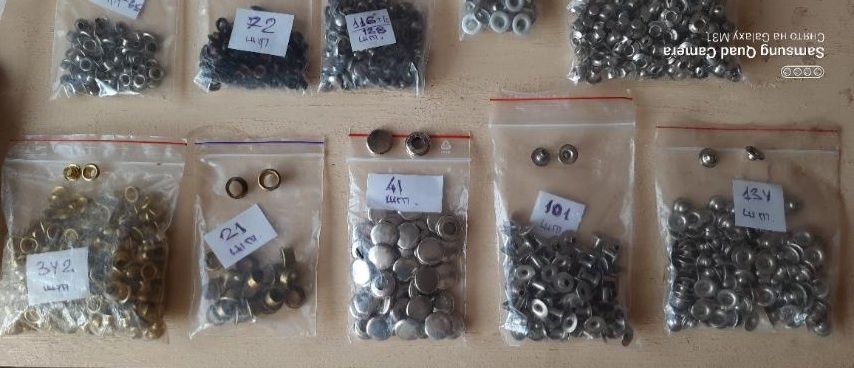 Комплект  для установки люверсов 12 мм