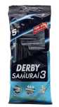Станки для бритья с тройным лезвием Derby с тремя лезвиями 5 шт.Турция