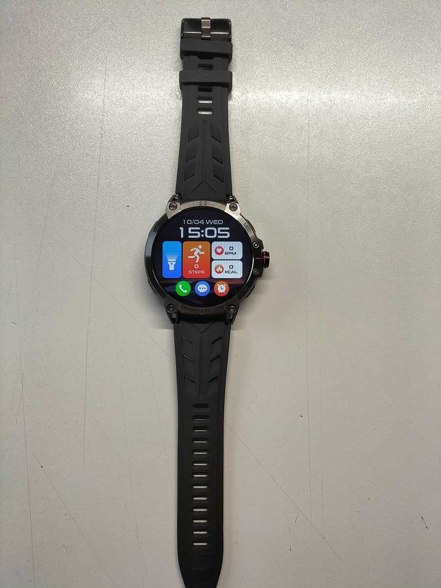 Smartwatch Super AMOLED 1,85 cala / 4,7 cm
