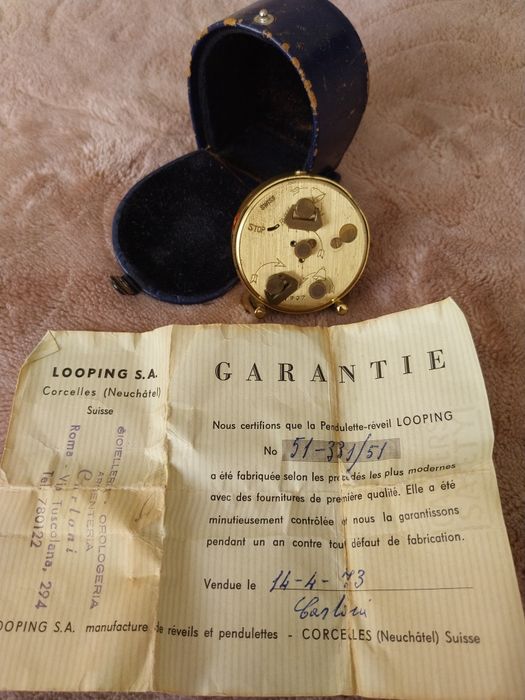 Дорожній будильник