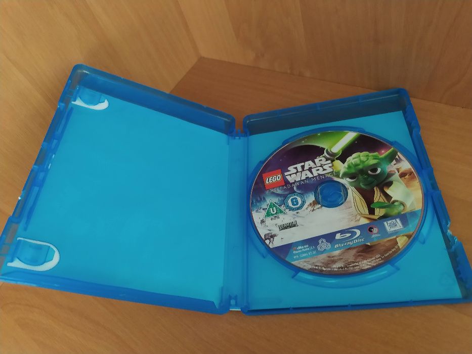 Bajka Blu-ray Disc DVD Star Wars po angielsku hiszpańsku