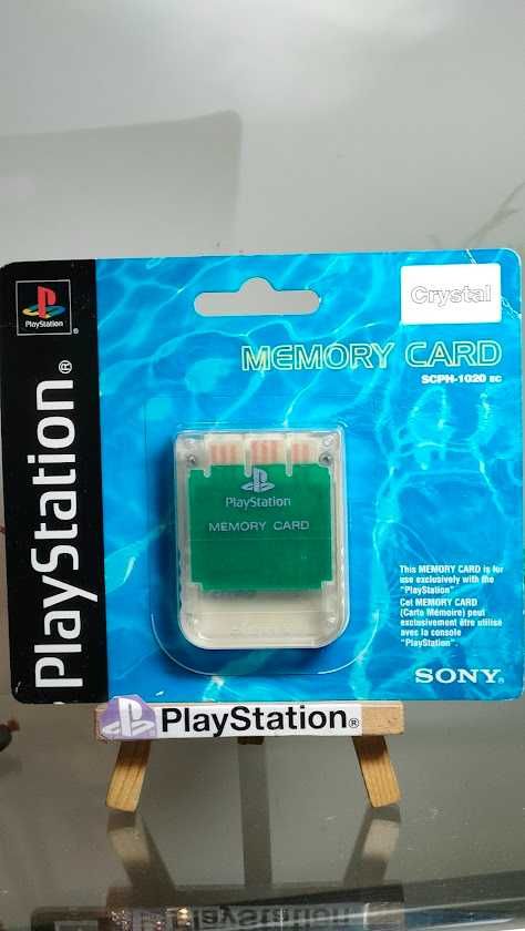 Karta pamięci do Playstation 1 ps1 Crystal SCPH-1020EC Memory Card