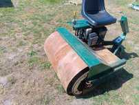 Walec do trawy mini walec drogowy spalinowy samojezdny 540kg. Wał