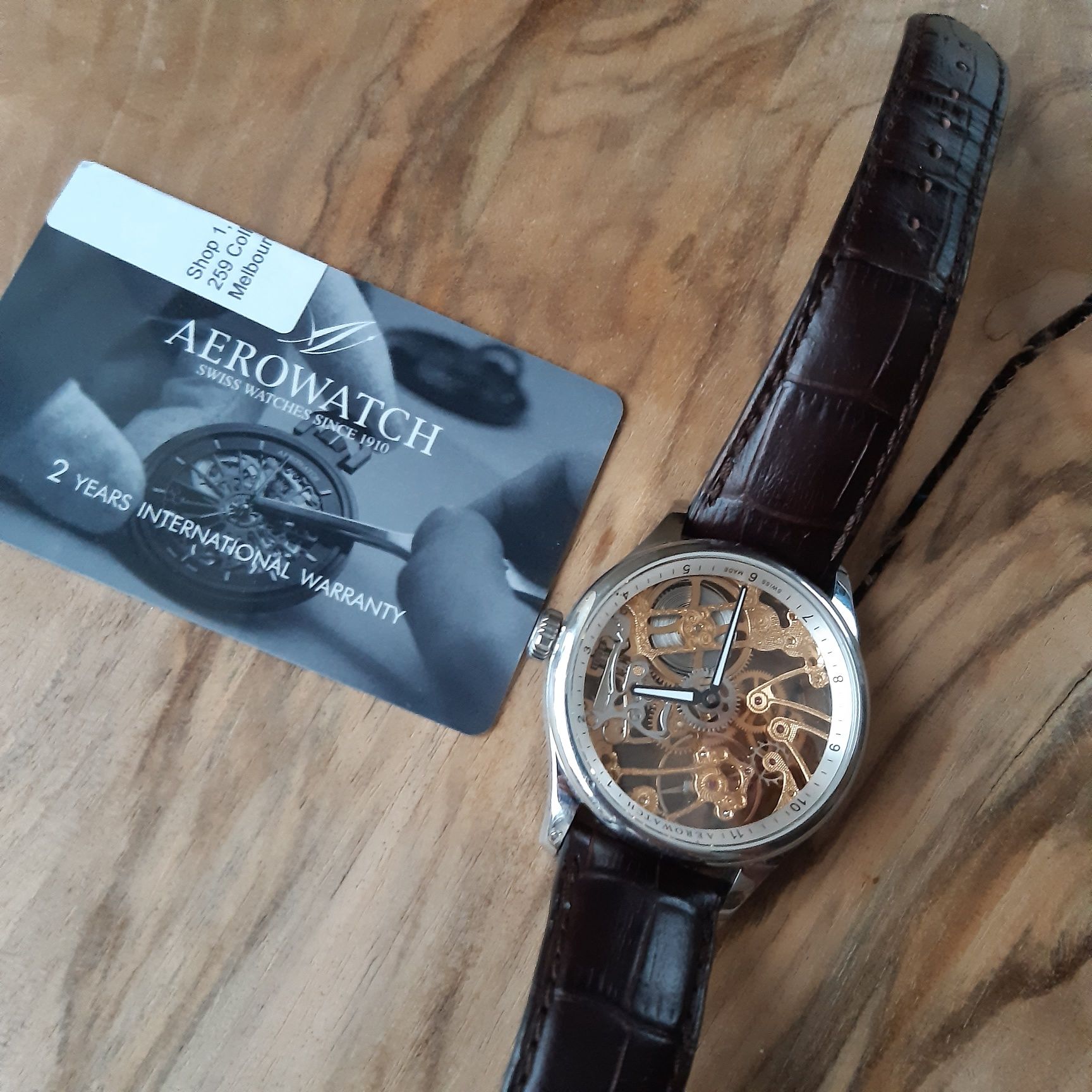 Zegarek Aerowatch Skeleton