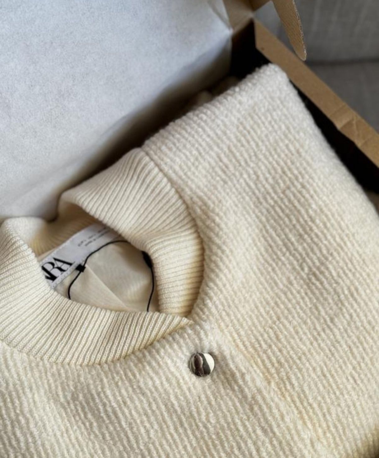 Куртка бомпер Zara р.М