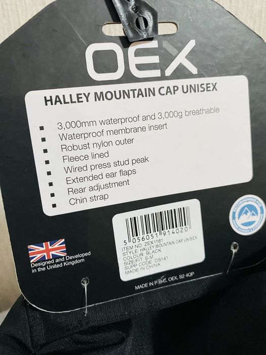 Кепка флісова OEX Halley mountaim cap unisex
